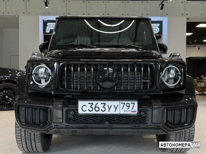 Номер С363УУ797 на автомобиле