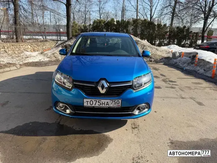 Номер Т075НА750 на автомобиле