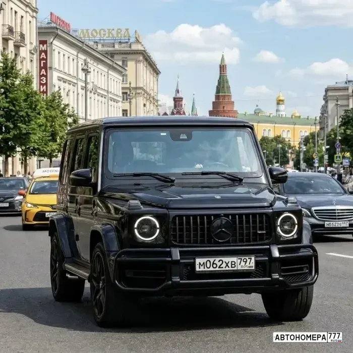 Номер М062ХВ797 на автомобиле
