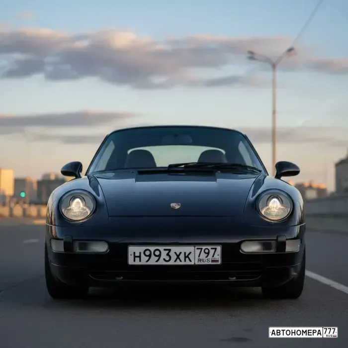Номер Н993ХК797 на автомобиле